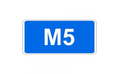 Изготовление дорожного знака 6.14.1 «Номер маршрута»
